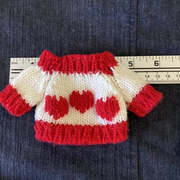 7 Stuffed Animal/Doll Knitted Sweaters - Picture 9 of 16